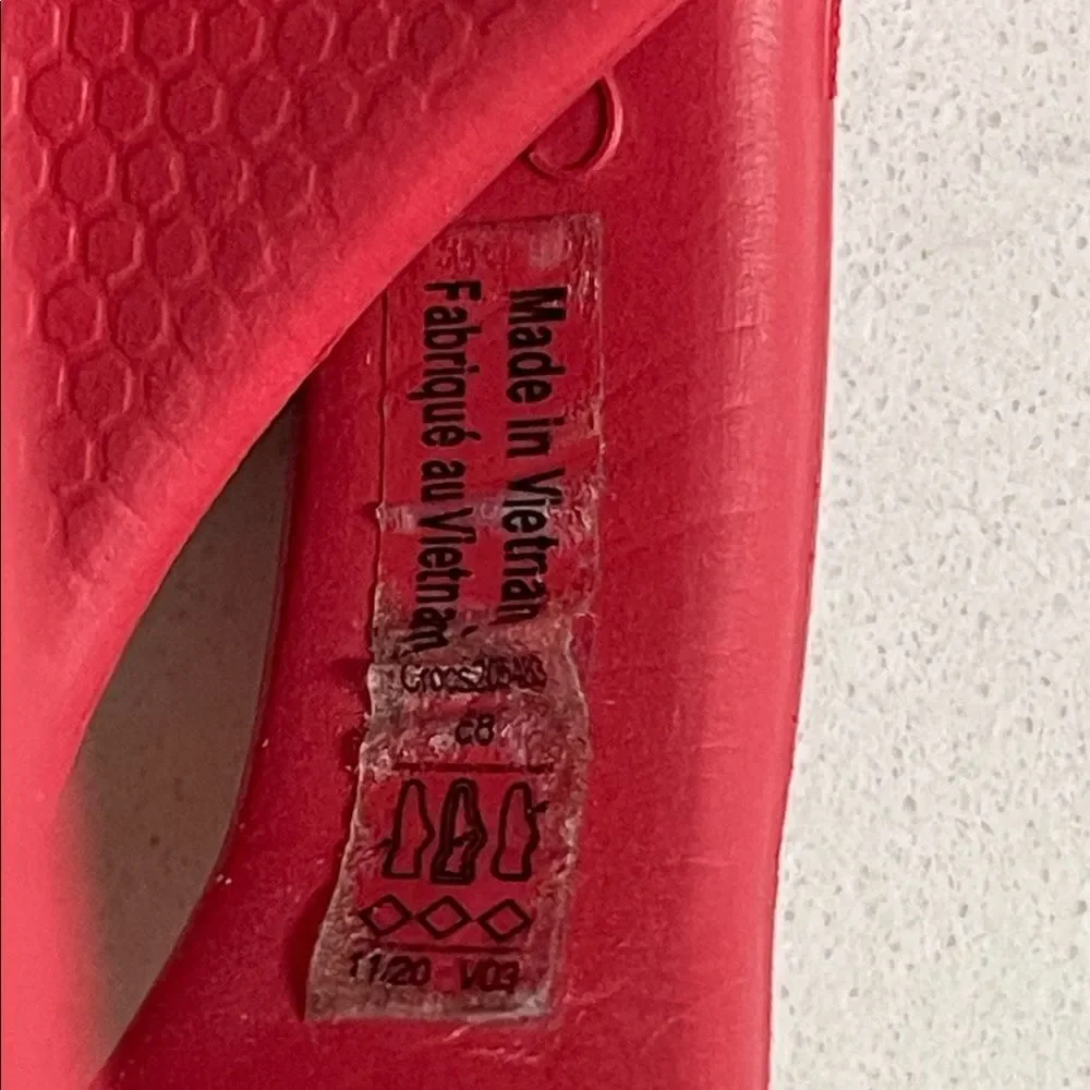Crocs Kids' Baya Clog 209290 Red Size 8